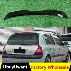 Car Rear Spoilers for Renault Clio II Mk2 ABS Trunk Roof Boot Wing Trim For Renault Sport Clio RS