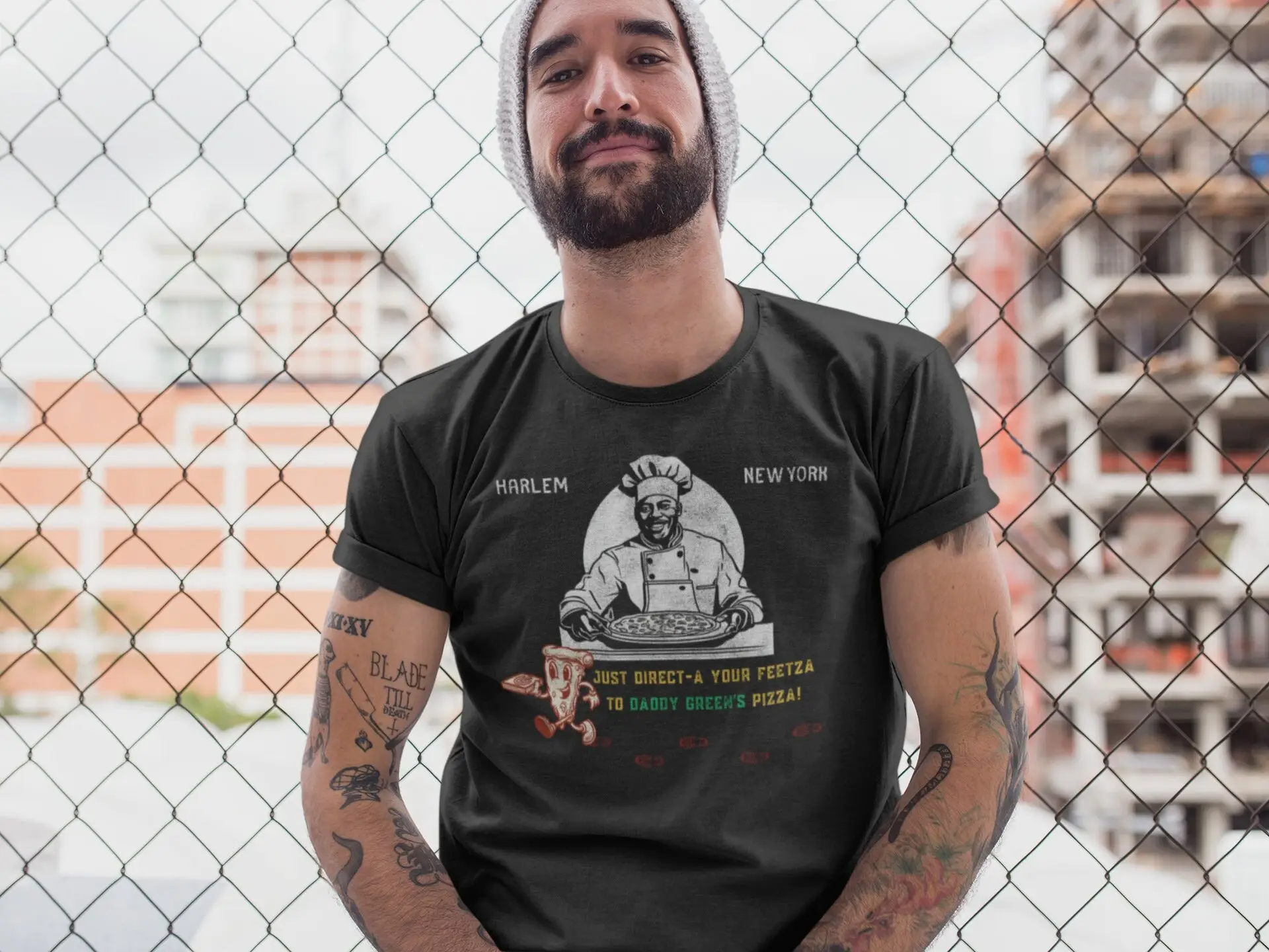 Direct a Your Feetza to Daddy Green's Pizza T Shirt Tribute The Last Dragon for Gen X Xennial