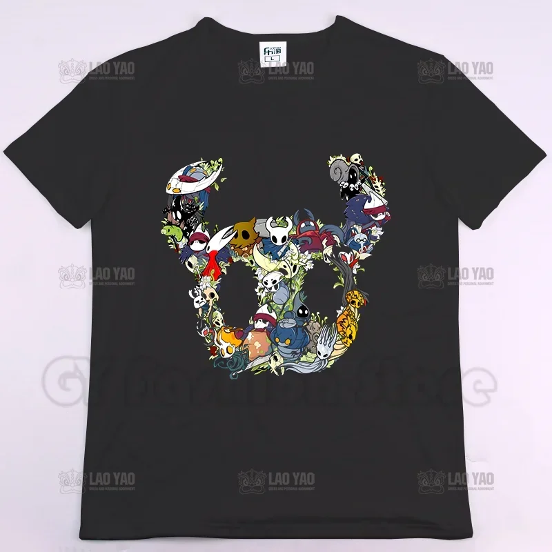 Hollow Knight Graphic T Shirts Game hemed -shirts Summer Short Sleeve HE KNIGH Oversized  Shirt Harajuku Kawaii Funny