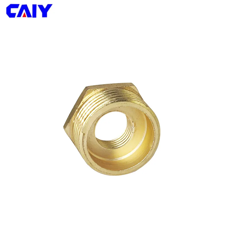 Brass Hex Bushing Reducer Pipe Fitting 1/8\