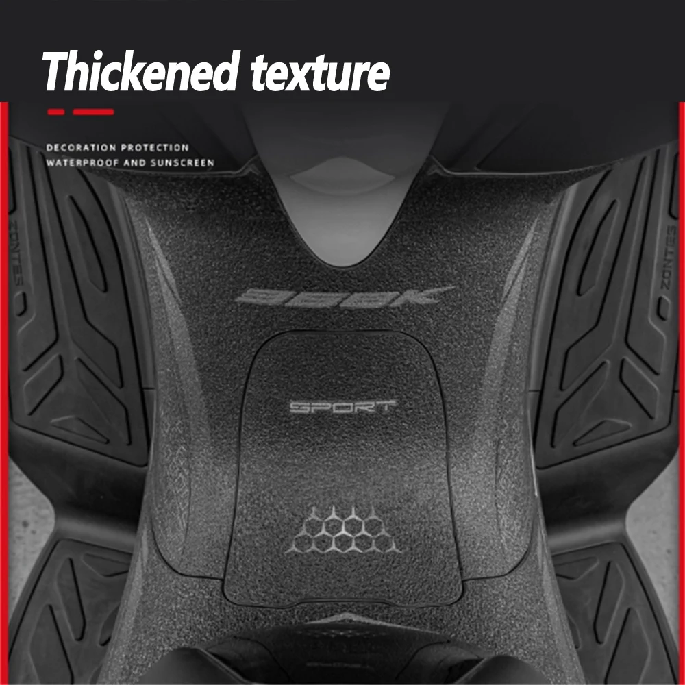 

368K fuel tank sticker For Zontes 2024 368K armor sticker body scratch and abrasion protection film sticker modified