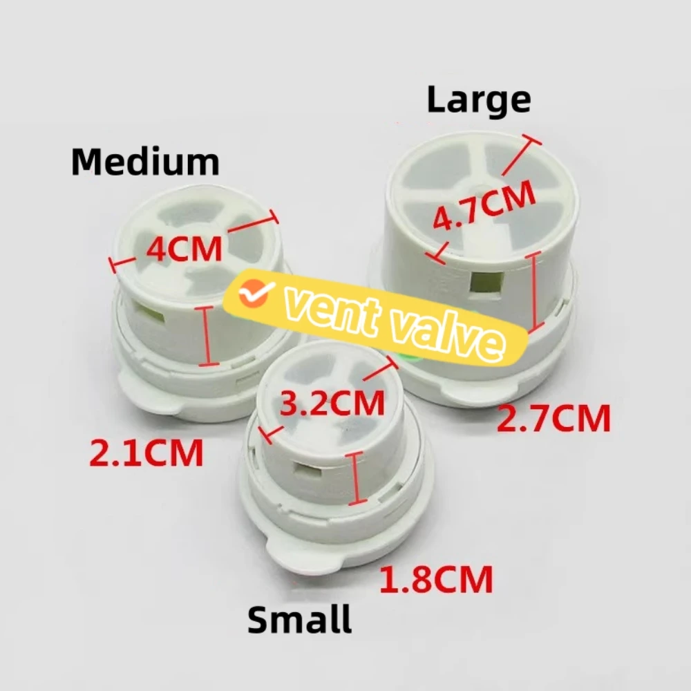 2pcs/Lot L-5.6cm/M-5cm/S-4.35cm Steam Outlet Valve Household Rice Cooker Accessories Exhaust/Vent Safety Valve