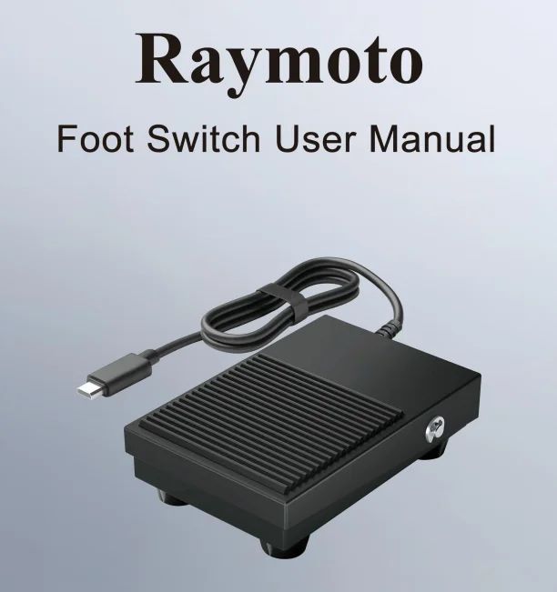 Raymoto Portable Engraving Machine Foot-Operated Momentary Control Switch, Quick Control Switch
