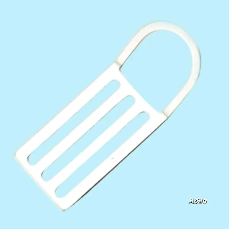 

4PCS Scuba Diving Weight Belt Slide Keeper Stainless Steel D Ring Webbing Harness Belt Retainer Stopper Accessoires