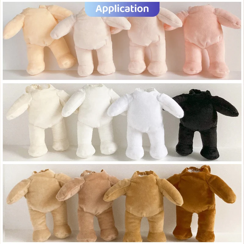 ZYFMPTEX 2024 Super Soft Shorty Velboa Fabric 1mm 45x50cm Plush Handwork DIY Doll Body Soft Fabric 100% Polyester