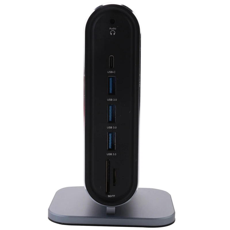 Type C HUB USB 3.0 Dock Station USB C To 4K HD RJ45 PD100W TF/SD Card Reader Multi-Ports Hub Docking Stations