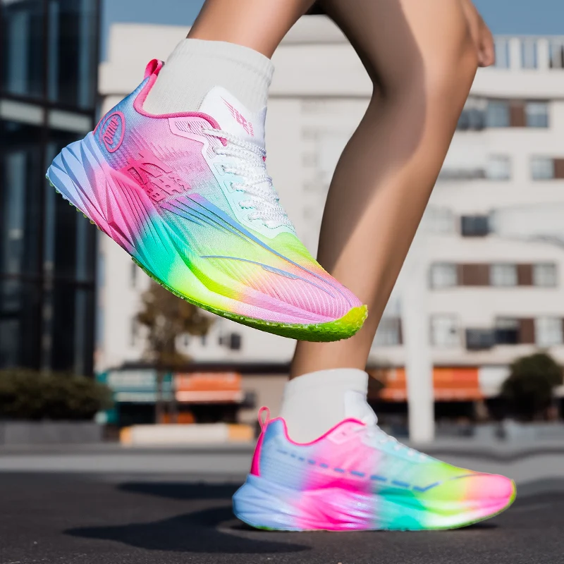 New Outdoor Lightweight Running Shoes Athletic Shoes Bounce Back Mens Sneakers Athletic Shoes Traction Casual Athletic Shoes