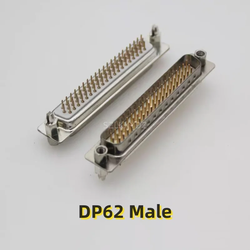 1PCS/LOT DB62 DP62 Male/DP62 Female  Male pins Female hole Welded plate with riveted harpoon fixing screws