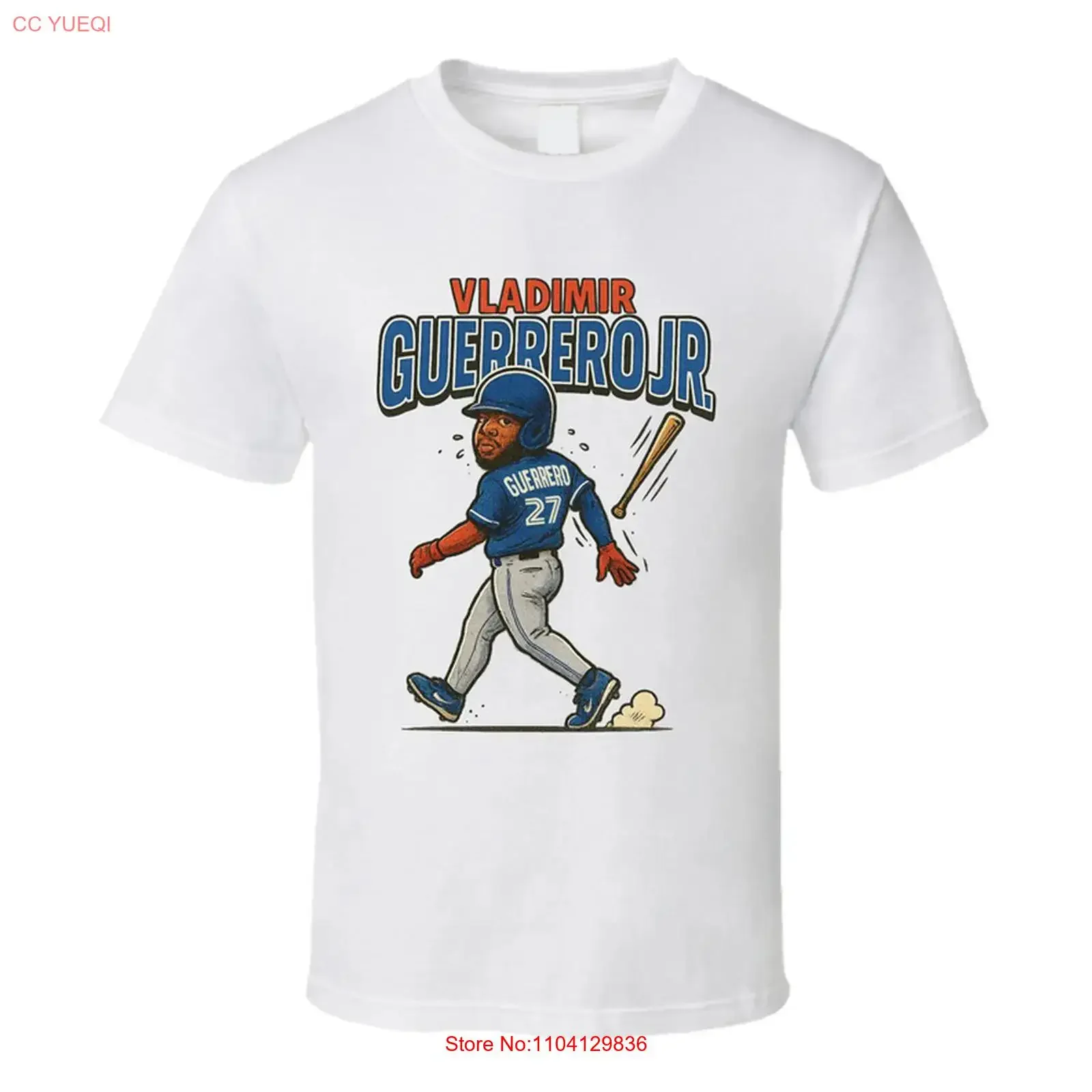 Vladimir Guerrero Jr Bat Flip Baseball Fan T Shirt vintage Washed Versatile Breathable Stylish Top For Everyday Wear