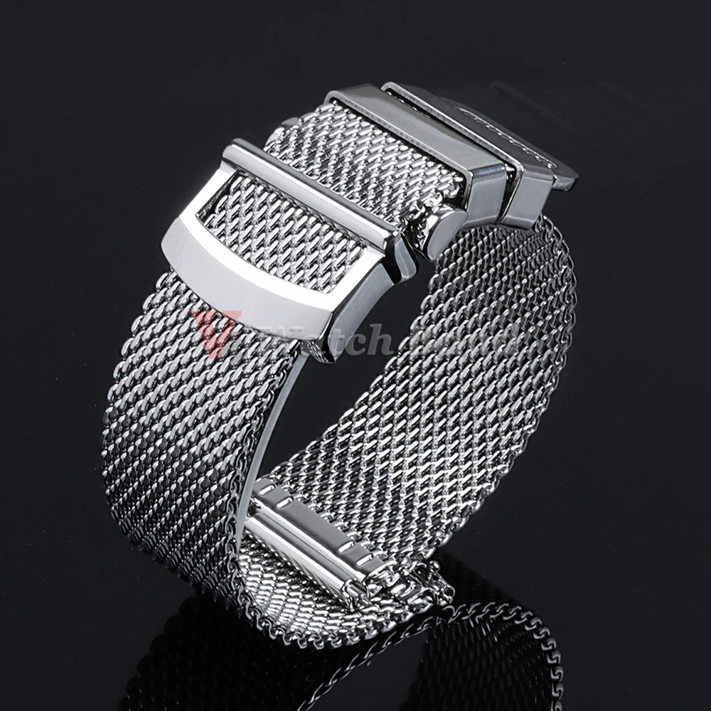 Metalowa opaska mediolańska 1, – Mesh Strap Metal recenzja i cena