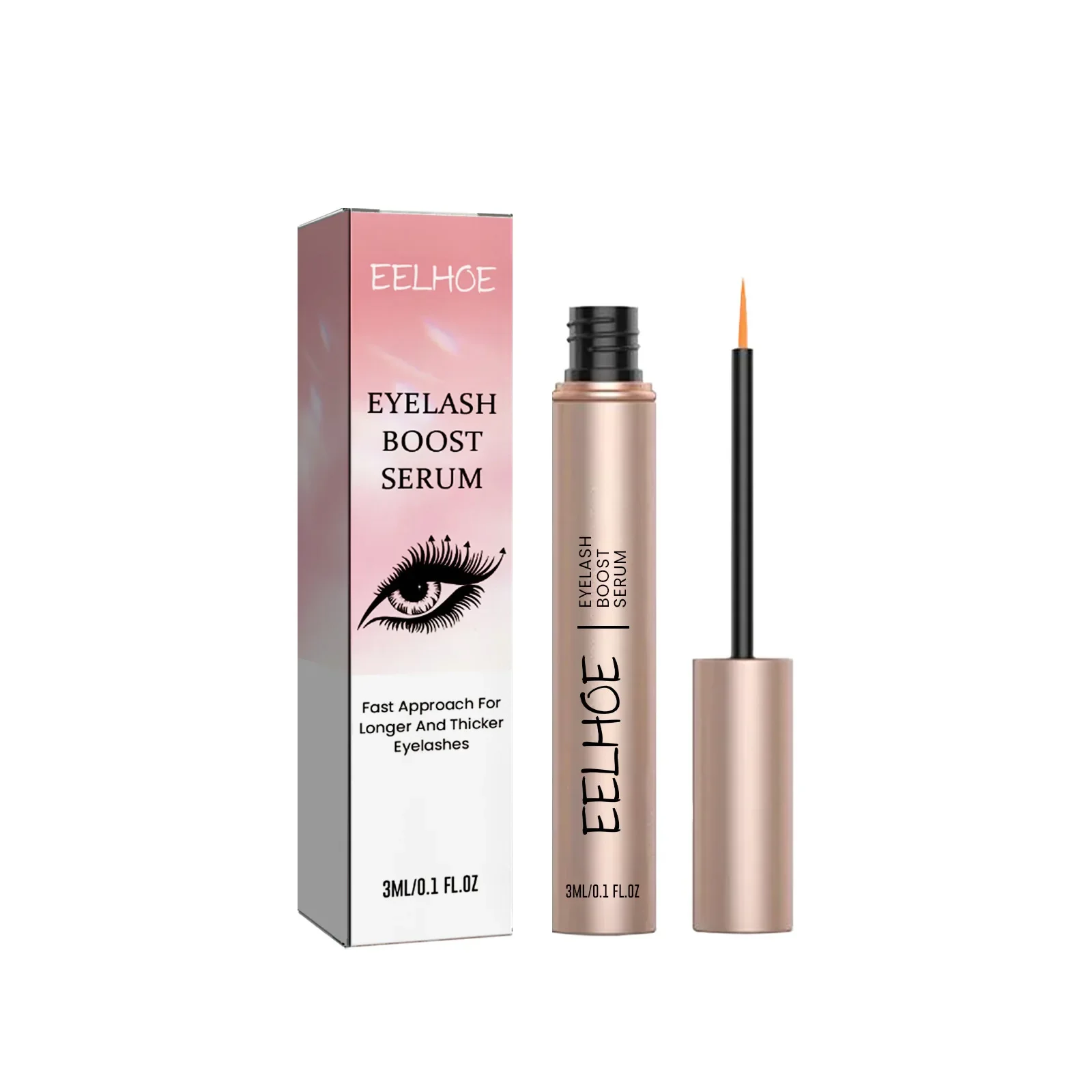 Sdotter New Natural Eyelash Growth Serum Fast Eyelashes Enhancer Lengthening Thicker Fuller Lashes Curling Eyebrow Lifting Eyes