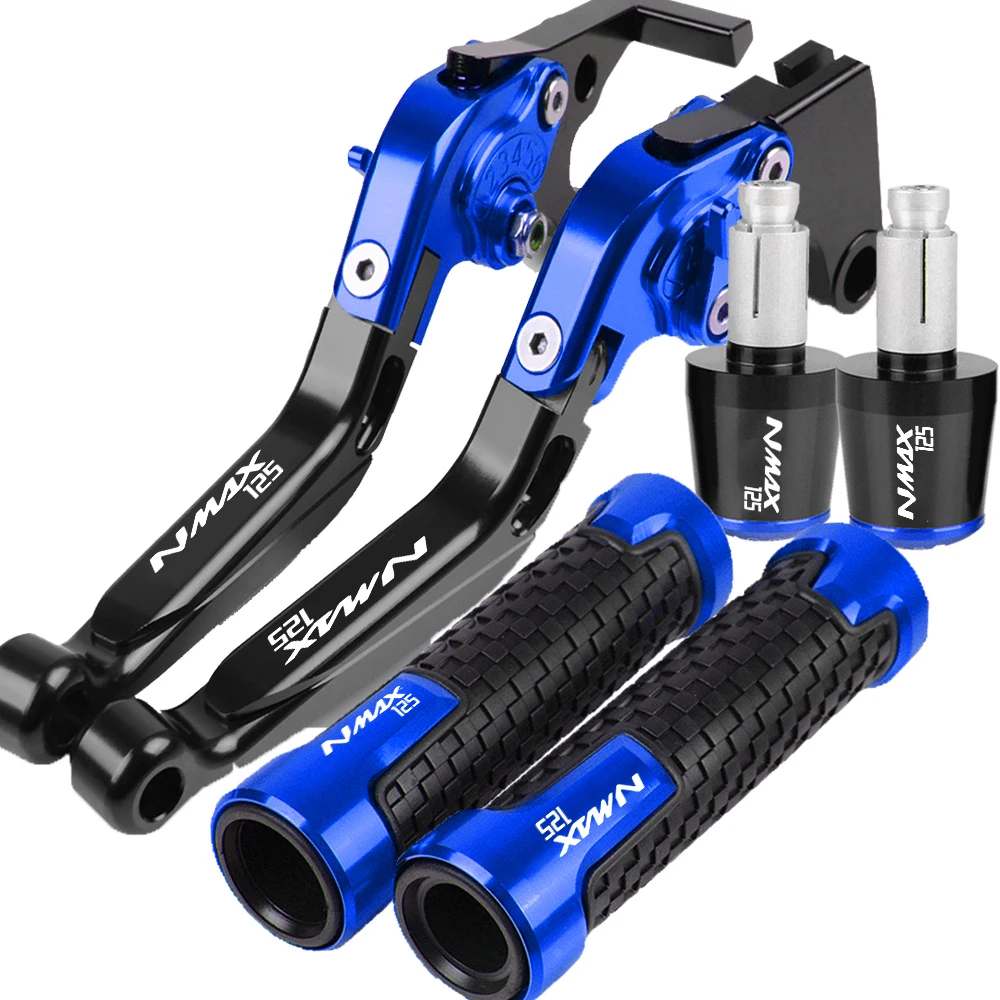 2024 2023 For YAMAHA NMAX125 NMAX N MAX 125 N-MAX  2015-2022 2021 2020 Motorcycle Brake Clutch Levers Handlebar Handle Grip Ends