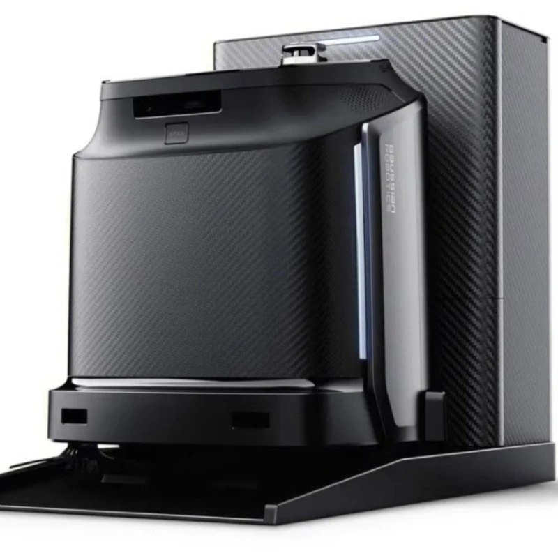 Intelligent cleaning robot sweeping and mopping, automatic water change, washing, suction and towing machine