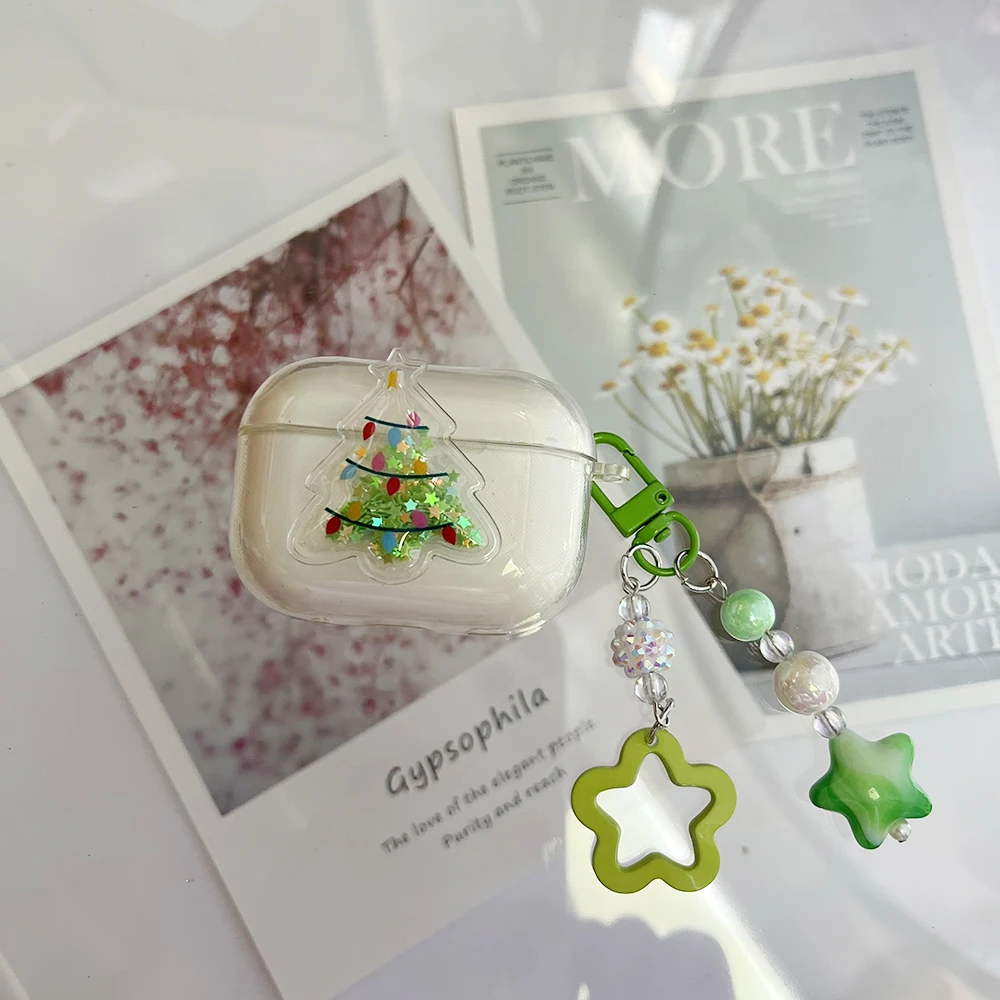 الكرتون عيد الميلاد/بريق حقيبة سماعة الاذن ل الشرف LCHSE X7 لايت X7E X7i S7/اختيار سماعات الأذن X7Lite حافظة لينة سيليكون غطاء من البولي يوريثان الحراري #2