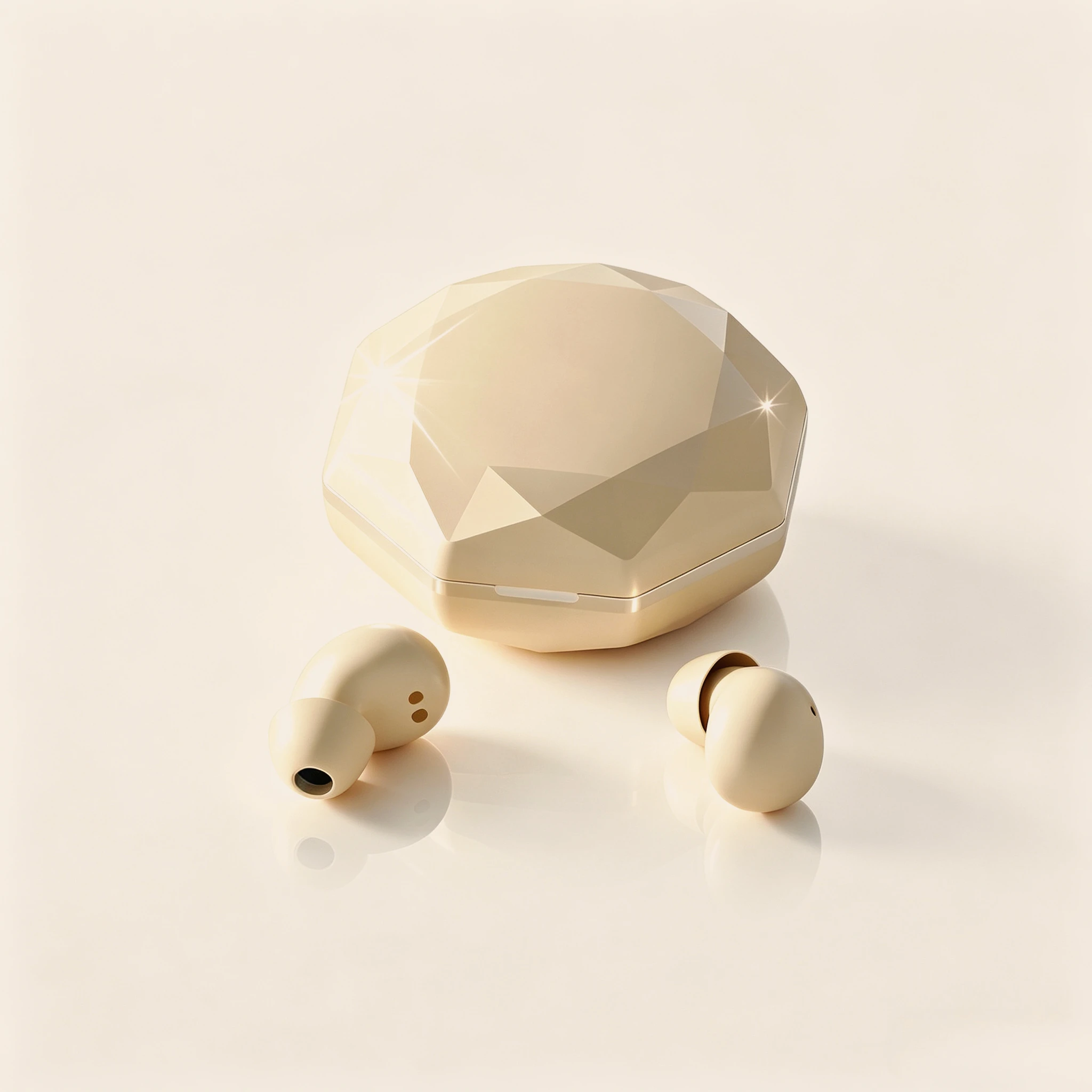 Mini Cute Wireless Bluetooth Sleep Earbuds Invisible Design Effective Noise Isolation Built-in Microphone Ideal for Sleepers