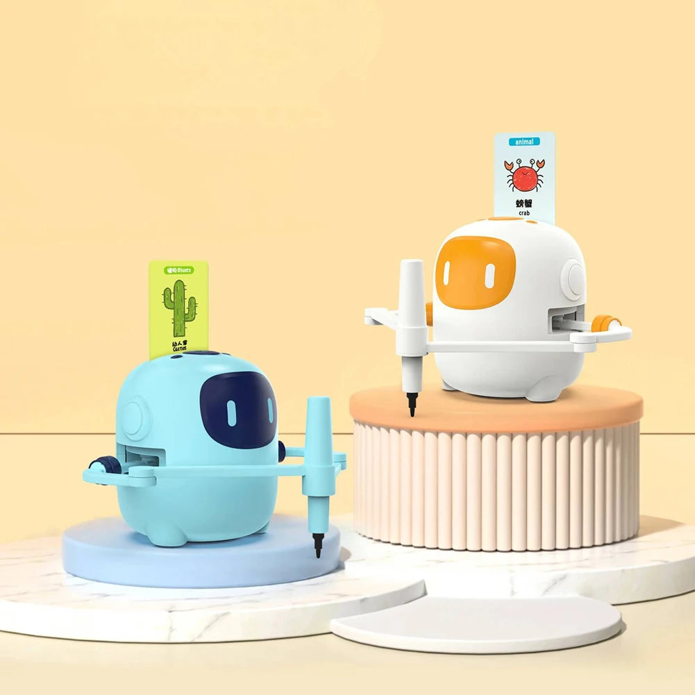 Robot à dessin automatique pour enfants, jouet d'apprentissage Montessori, activités d'apprentissage préscolaire, cadeaux d'anniversaire et de noël pour garçons et filles