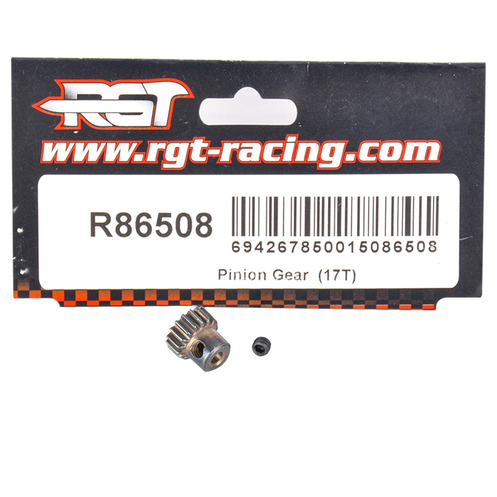 RGT Parts Metal Pinion Gear 17T Motor Gear 17T R86502 For EX86190 1/10 RC  Car Model Crawler Original Accessories