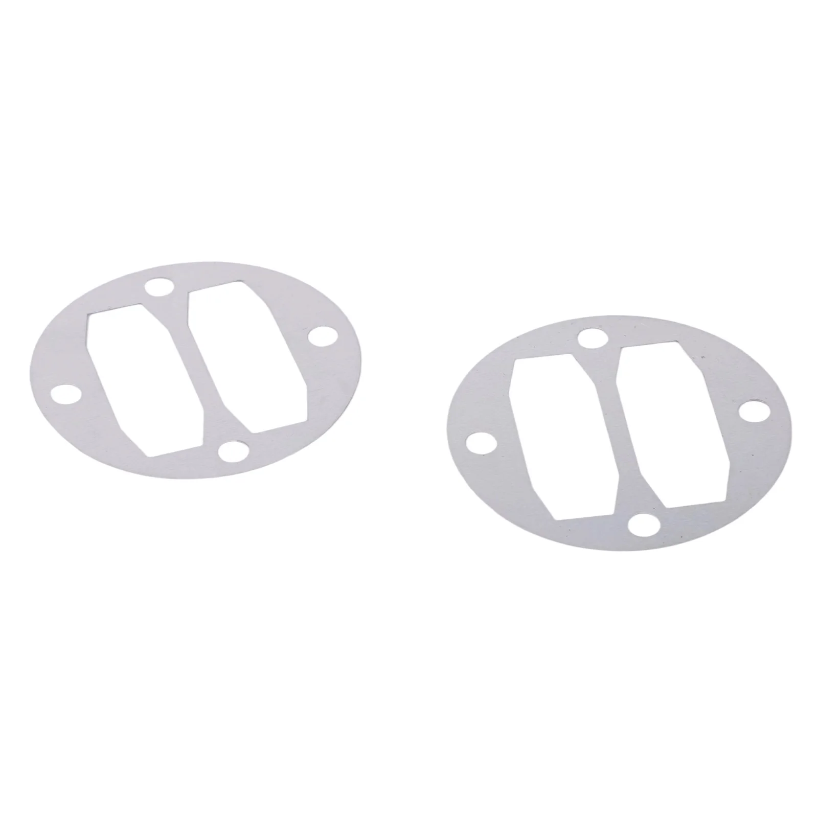 2pcs Aluminum Gasket Washers Compatible with Standard Air Compressor Cylinder Head Valve Plate 42mm Hole Distance