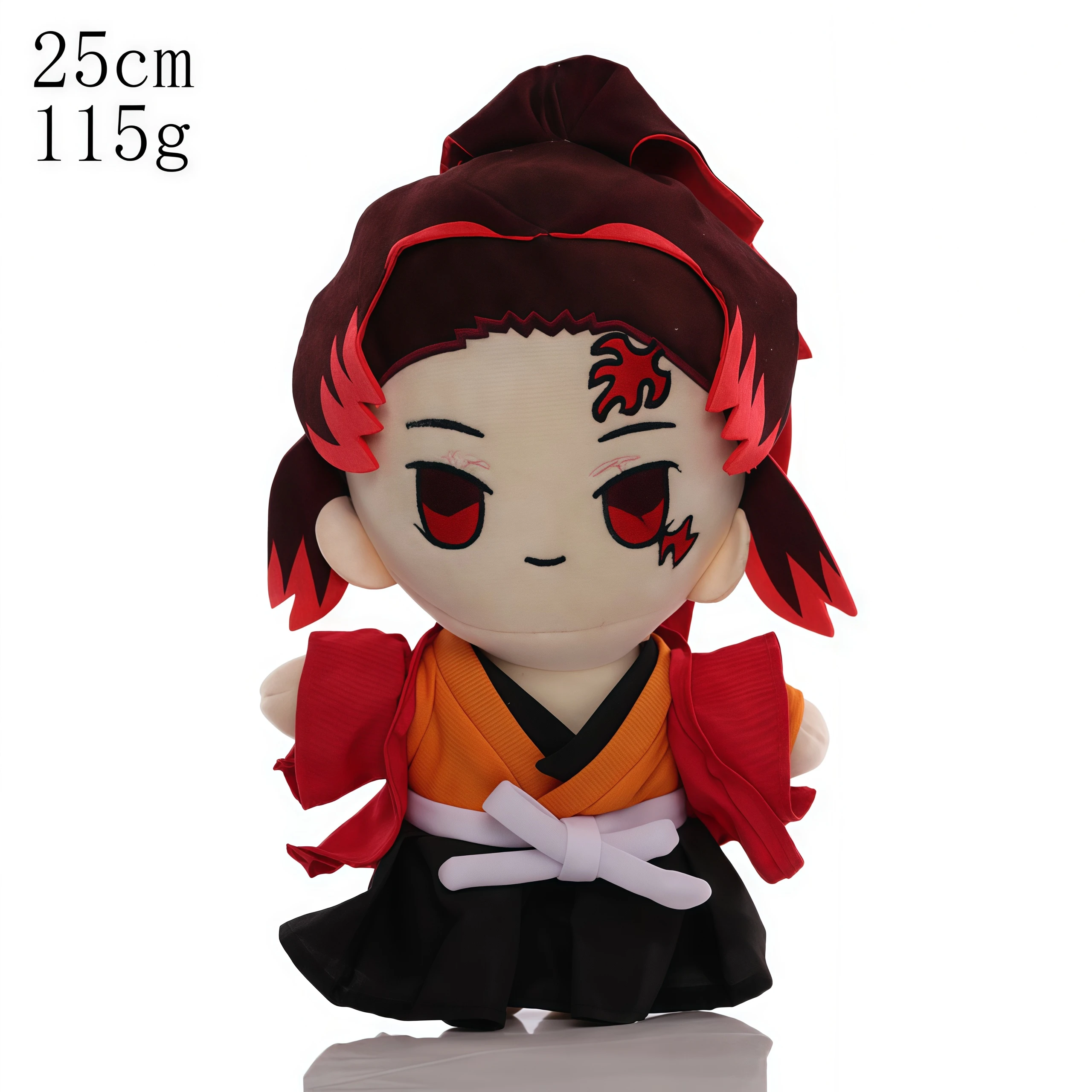 15-25 cm Dämon Slayer Cartoon Plüsch Spielzeug Geist Slayer Schlüsselbund Kamado Tanjirou Kamado Nezuko Kochou Figur Gefüllte Puppe kind Gif