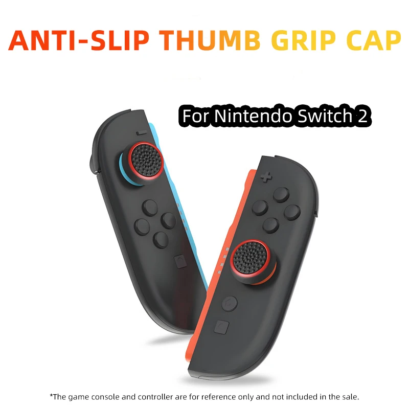 Daumengriff-Kappen Rutschfeste Silikon-Analog-Joysticks für Switch2 Switch Pro PS5 PS4 Spielcontroller