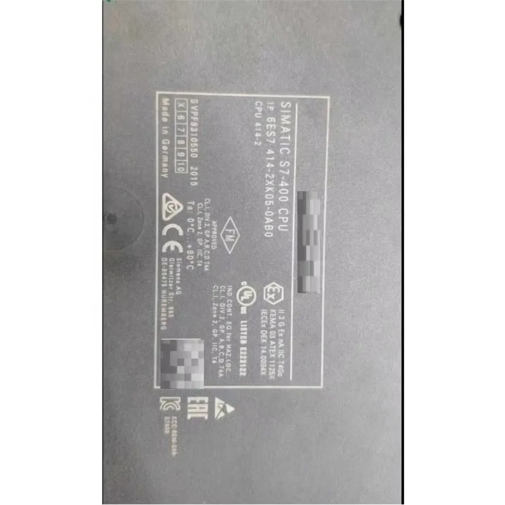 

4796ES7417-4HT14-0AB0 Digital Programmable Logic Controllers Plc