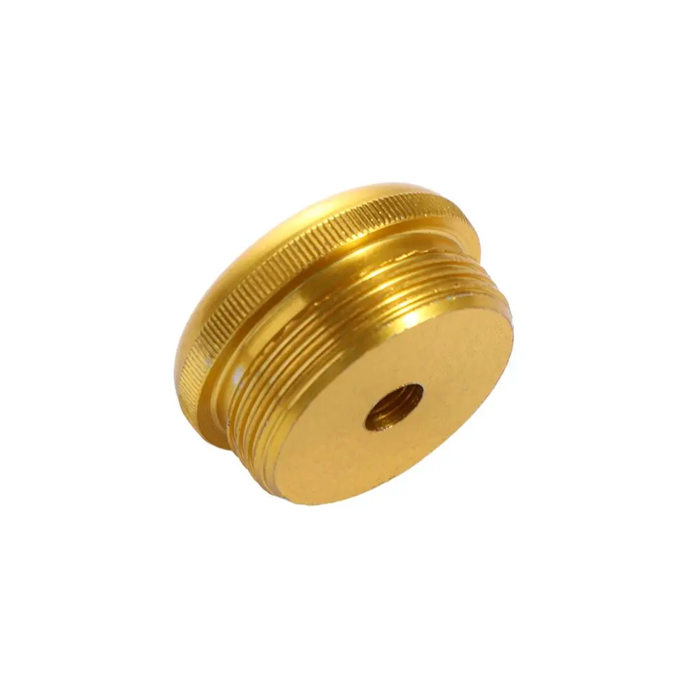 Tools Fishing Rod Cover Gold Metal Fishing Pole Rod Bottom Protector Rod Stopper Screw Fishing Rod Rear Plug Pole Butt Caps