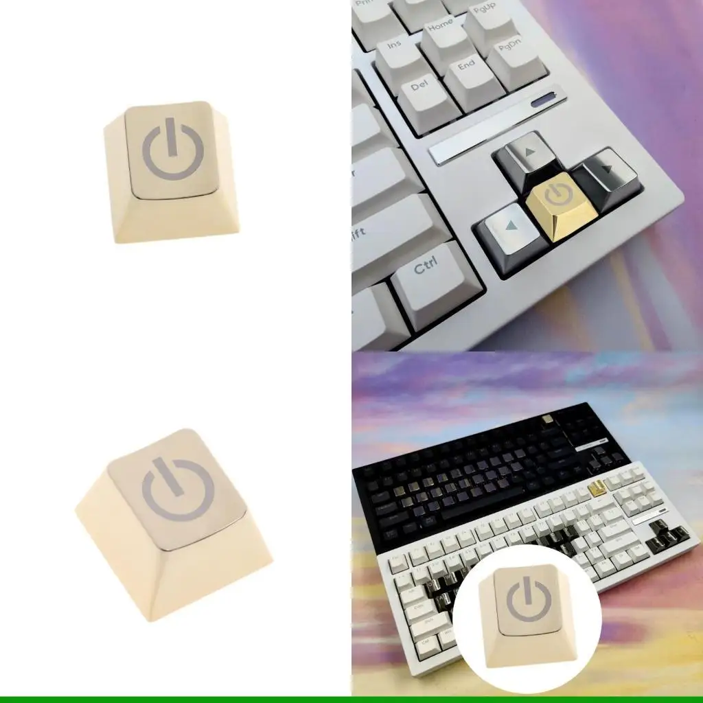 

U55C ESC Replacement Keycap Precisions Lasers Etched Metal Button for Keyboards