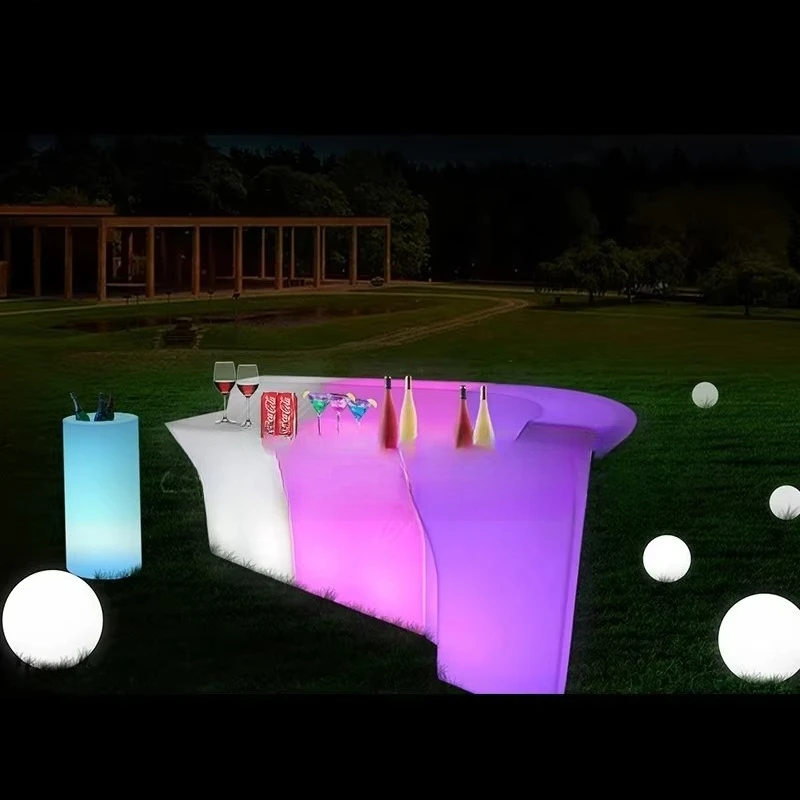 

Led bar for nightclub/restaurant Portable bar led table