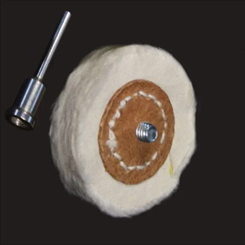 1Pcs Polish Cloth Wheel Brush Head Grinder Shank Buffing Accessories Rotary Tool For Metal/Jade/Jewelry/Aluminum/Wood/Ceramic