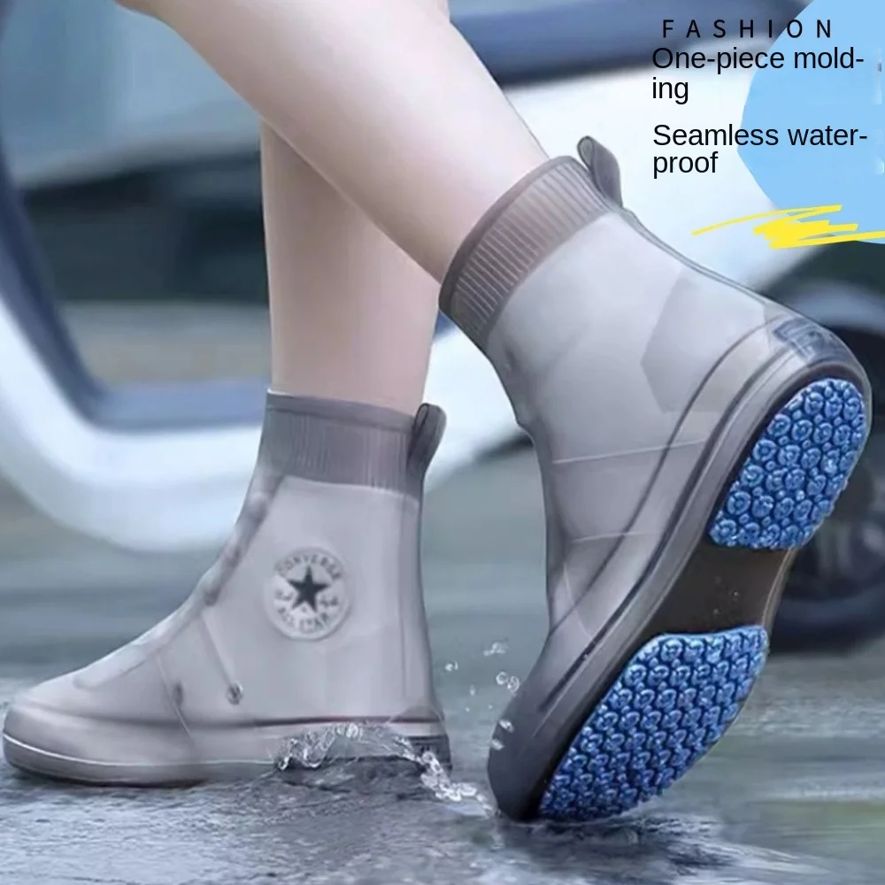 

New Waterproof Shoe Covers Anti-Slip Protectors Shoes Cover Rain Boots For Outdoor Rainy Day Silicone Sneakers Protector Unisex