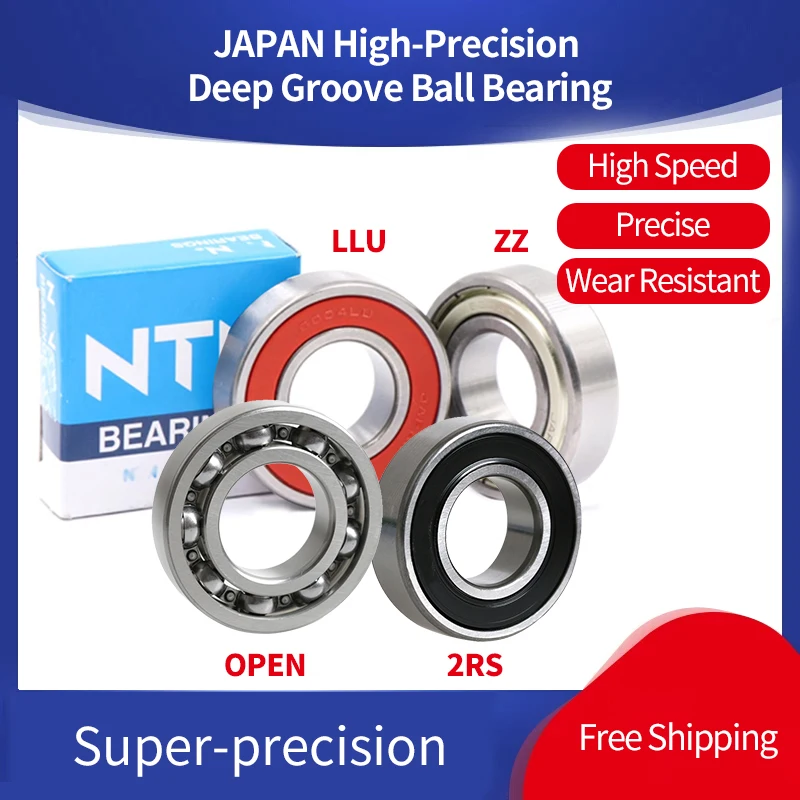 

JAPAN NTN High Precision Deep Groove Ball Bearing 6411 6412 6413 6414 6415 6416 6417 6418 6419 6420 6422 ZZ 2RS C3