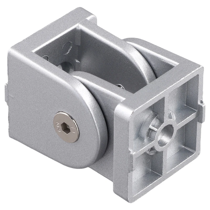 4040 Series Aluminum Extrusion Profile Die-Cast Zinc Alloy  Flexible Pivot Joint Connector For Aluminum Profile 4040