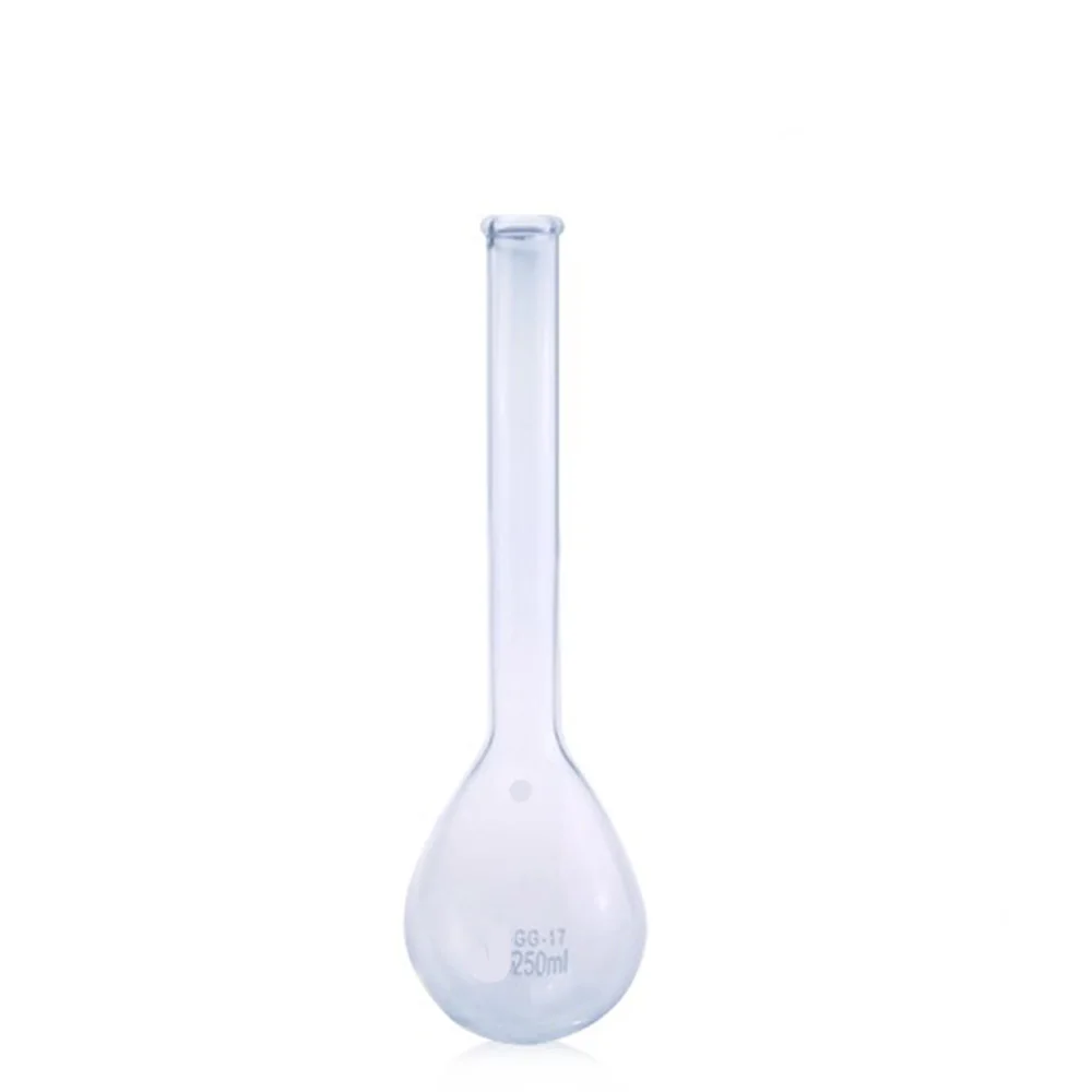 1pcs 250ml Kjeldahl  Round Bottom Long Neck Lab Glass Flask for Nitrogen Determination