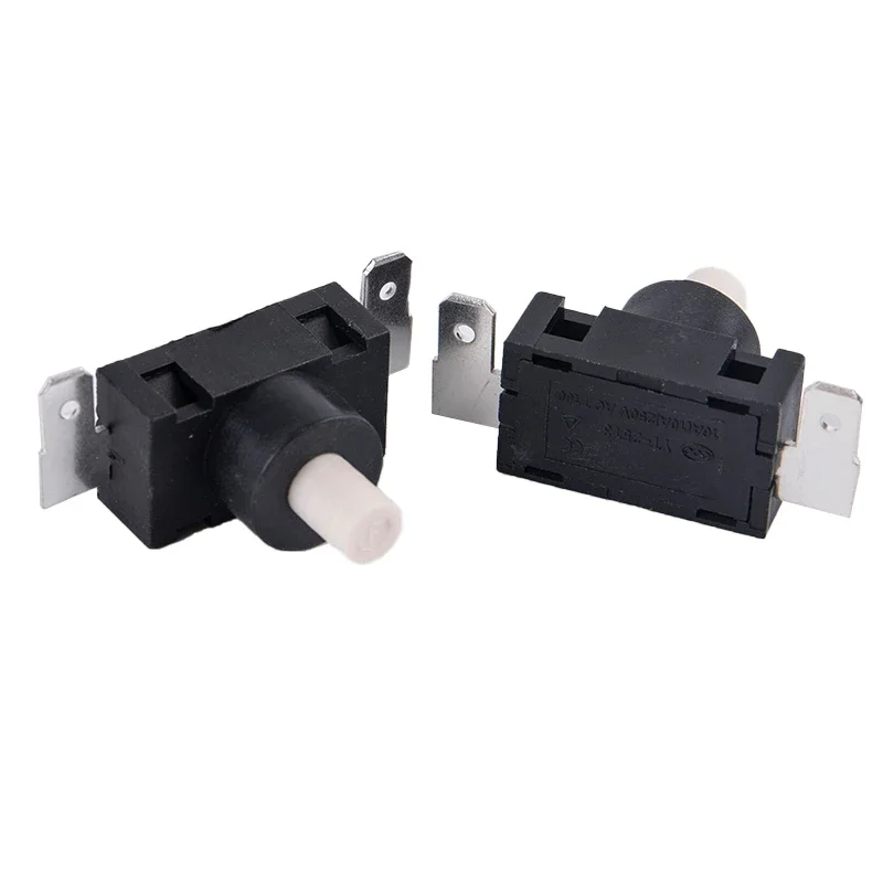 2Pcs YT-2513-F Vacuum Cleaner Switch Accessories NOVA Cleaner Switch KAN-J4 Power Button Switch