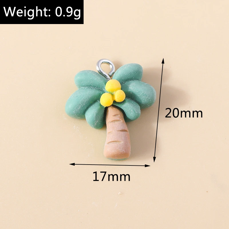 Leslie 15-teiliges Set Bunte Harz-Blumenanhänger für Ohrringe, Halsketten und Anhänger - Niedliche Rosen- und Gänseblümchen-Blumencharms als Schmuckzubehör – Detail 13