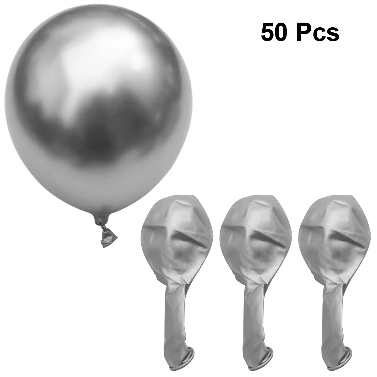 

50Pcs Metallic Latex Balloons Thick 12Inch Party Decoration Birthday Wedding Baby Shower Festival Supplies Gold