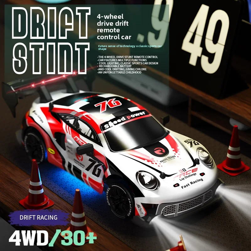 

1:24 RC drift vehicle 4WD High Speed Racing Cars 2.4G Controlled Vehicle Model Toy Gift for Kids Adults