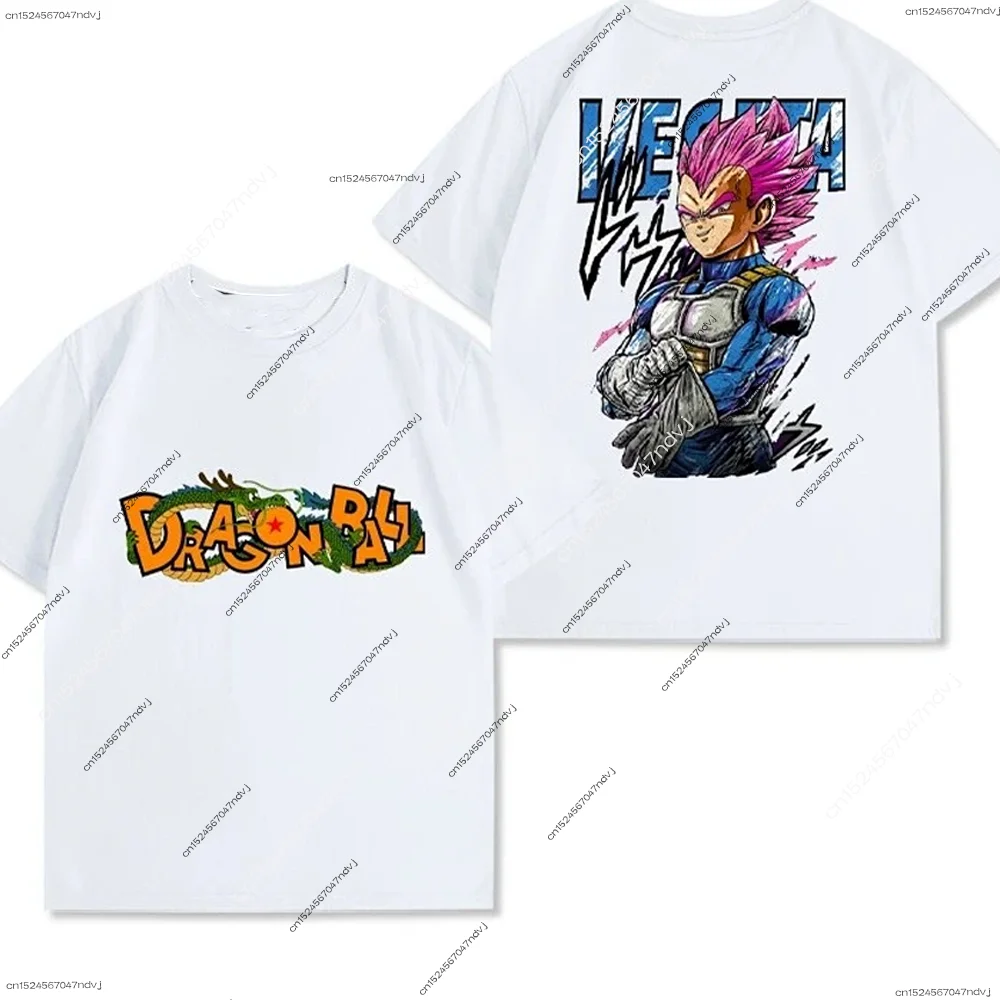 Camiseta Saiyan Begita Dragon Ball Z, camiseta de Anime para adultos/niños, camiseta de manga corta con estampado de dibujos animados de Wukong para niños