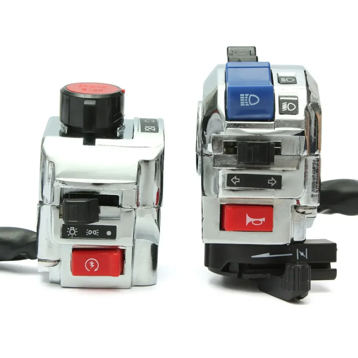 2pcs 12V Universal 22mm 7/8