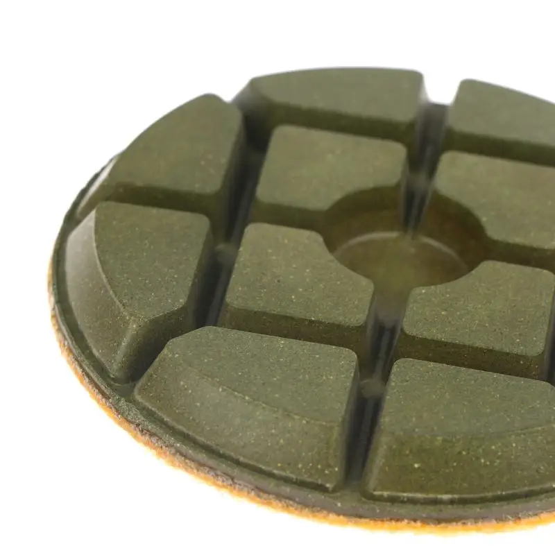 4 Inch 100mm Diamond Floor Grinding Block Polishing Pad For Grinding Concrete Cement Stone Floor For Industrial Maintenance Work