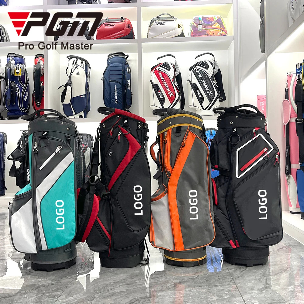 

PGM Lightweight Stand Golf Bag Waterproof Nylon and Leather Material