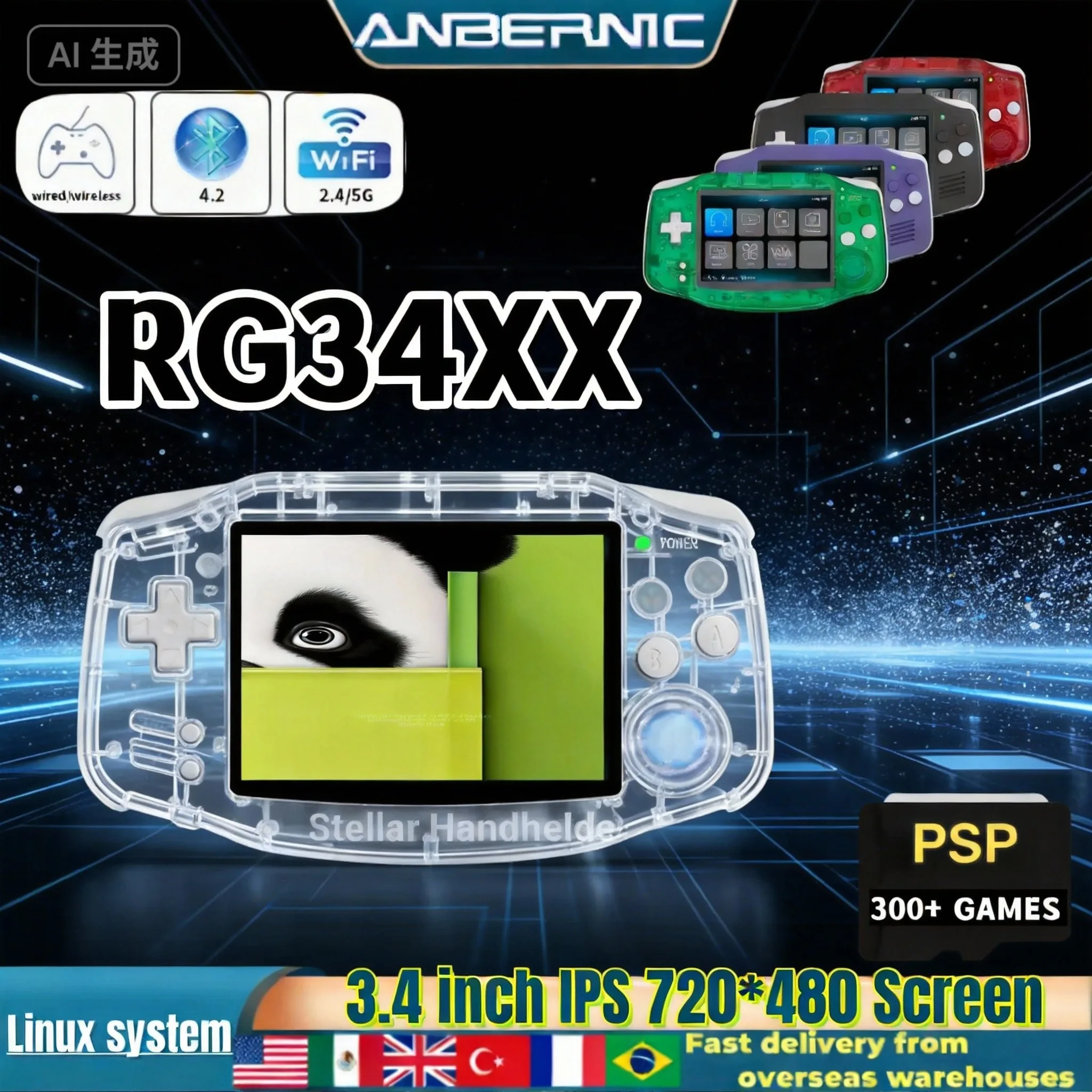 console-de-jeu-portable-anbernic-rg34xx-ecran-ips-de-34-pouces-linux-64-bits-3500-mah-bluetooth-lecteur-de-jeux-video-retro