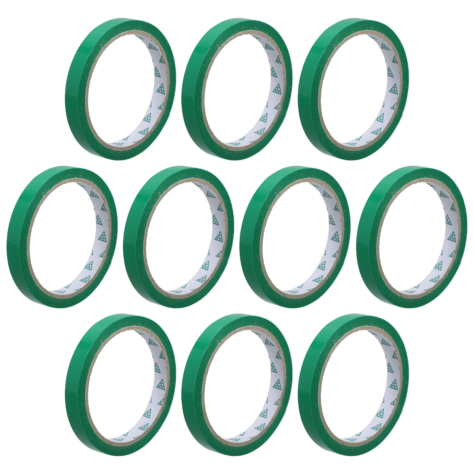 

10pcs Vegetable Tape Adhesive Polypropylene Sealing Heavy Duty Colorful Machine Tapes for Produce Packaging Bundling Vegetables