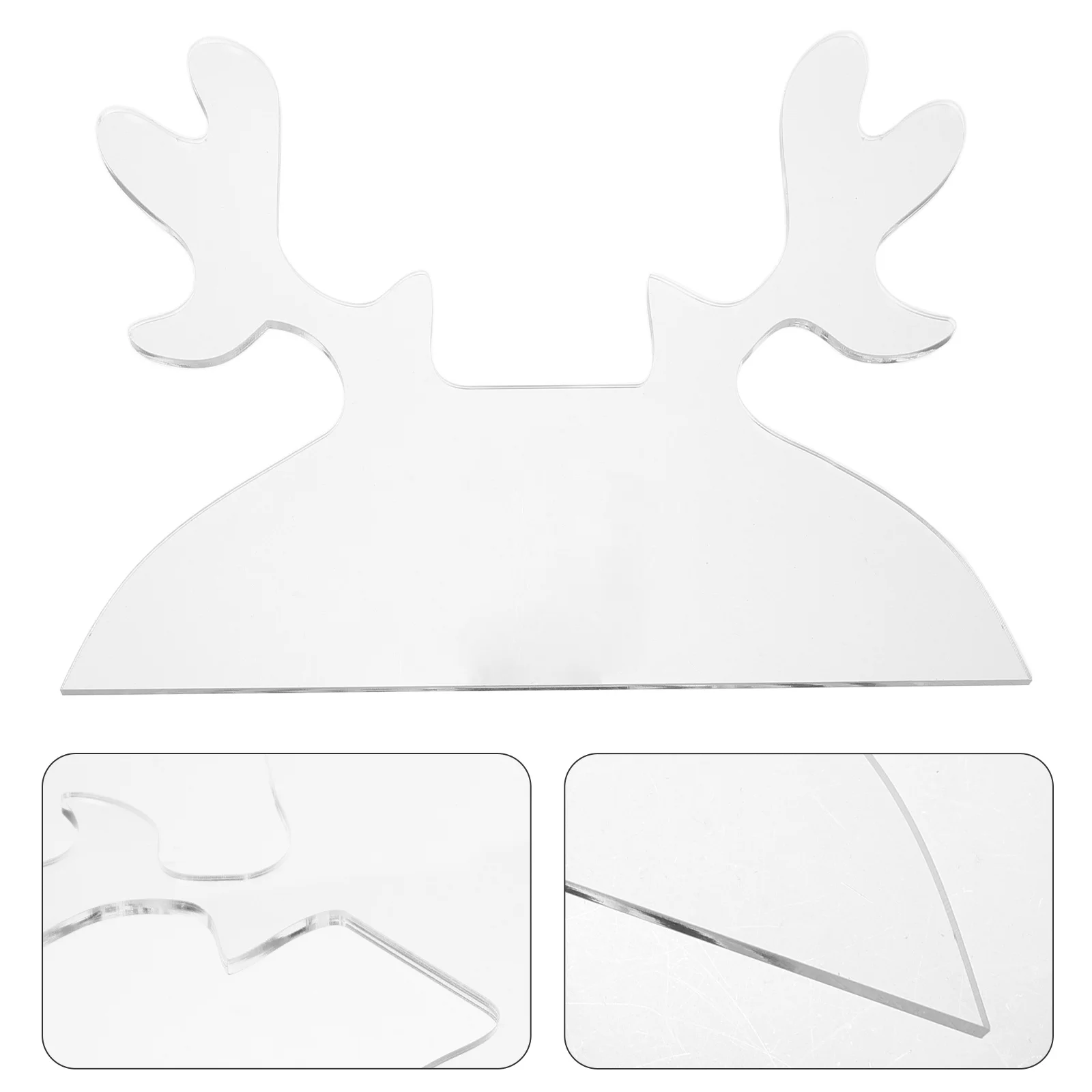 

Clear Acrylic Chopping Board Handle Template Stencil for Kitchen Woodworking DIY Christmas Charcuterie Board Craft Tool