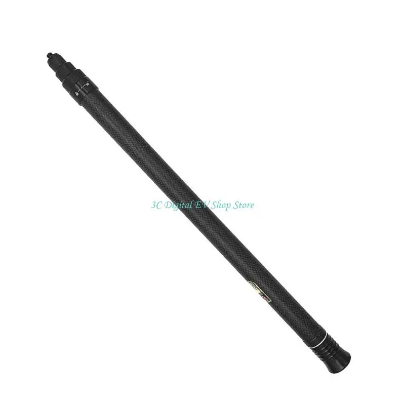 E74D Hiking Invisible Selfie Adjustable Length Walking Carbon Fiber light view 4