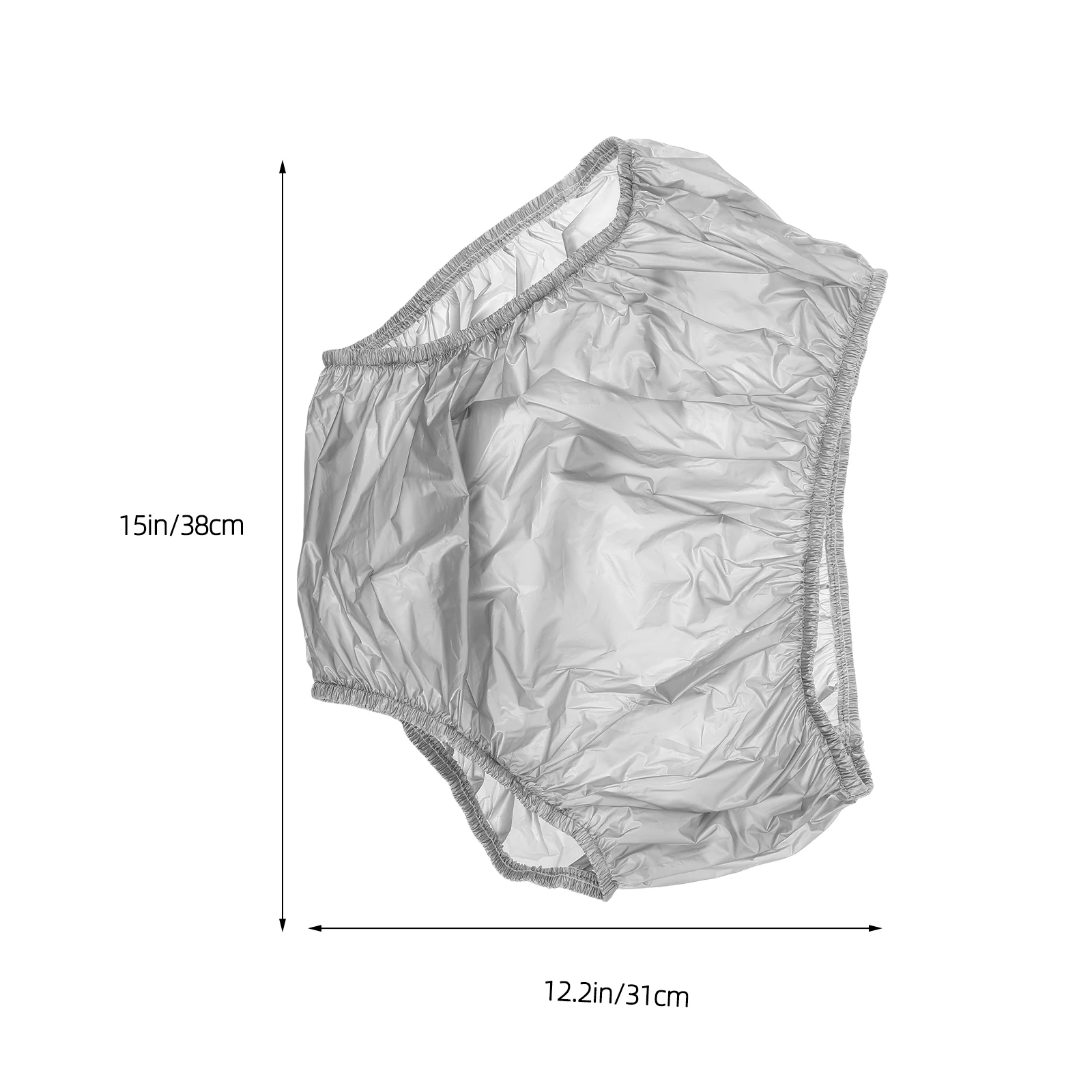 2pcs Adult Incontinence Pants Reusable Waterproof Diaper Cover For Elderly Leakproof Washable Cloth Nappies Seniors Overnight