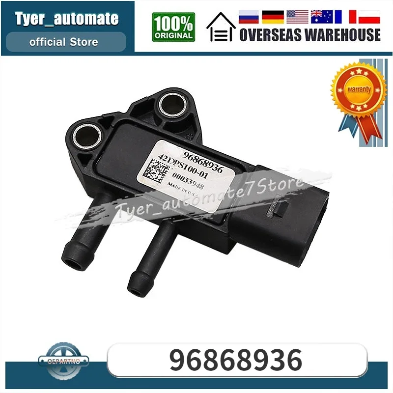 DPF Exhaust Pressure Sensor For Mazda 3 6 2.2 CX-5 Mitsubishi ASX Subaru Impreza Legacy 96868936 22627AA500 1865A210 SH01182B2