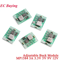 20Pcs/1pc Ultra-Small DC-DC MP1584 3A 3.3V 5V 9V 12V Adjustable Buck Step Down Converter Power Supply Module for Arduino LM2596