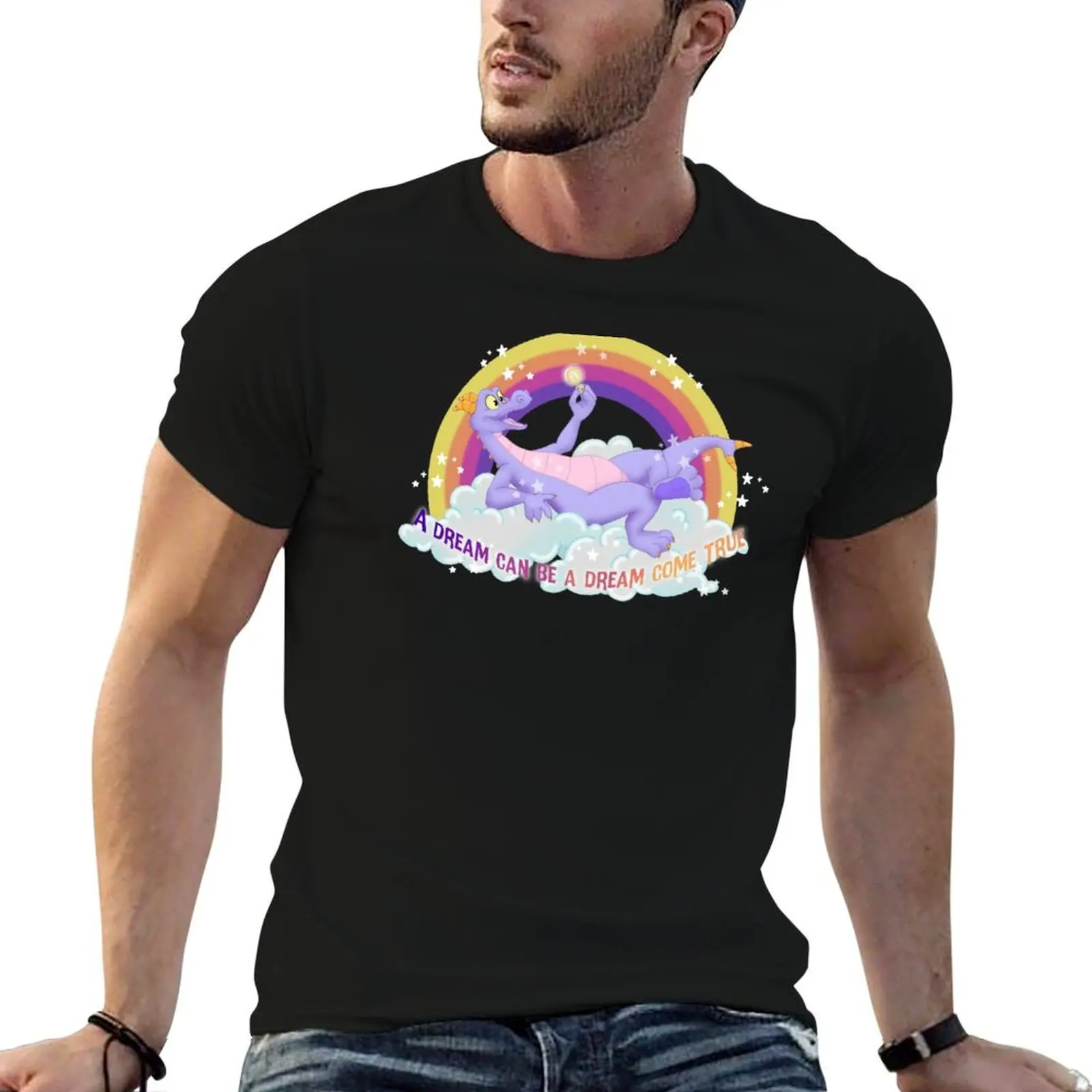 Dreamy Dragon (2020) T-Shirt graphic t shirt vintage anime Men's cotton t-shirt