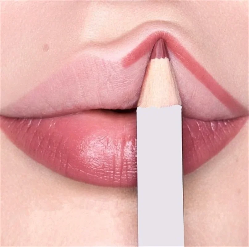 6Pcs/set Lipliner Pencil Matte Lipstick Waterproof Long Lasting Women Makeup Crayon A Levre Maquiagem Profissional Completa